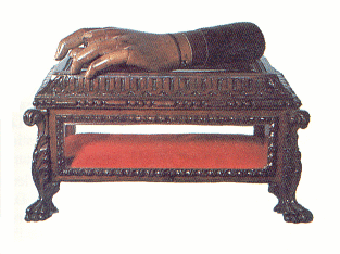Main du capitaine d'Anjou